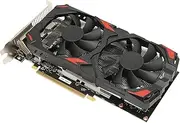 Gaming Graphics Card, 8GB GDDR5 256bit PCIE 3.0 Gaming Graphics Card, Graphics Card for Computer with 2 Cooling Fans, Support 8K, for Home Office
