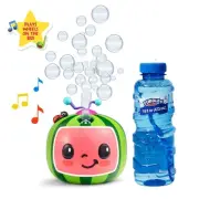 CoComelon NO Spill Musical Bubble Machine | Bubble Toy for Baby, Toddlers and...