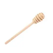 Wooden Honey Mixing Stirrer Honey Dipper Sticks Honey Spoon 6Inch(1 Pcs)
