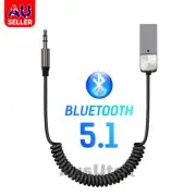 Wireless Bluetooth 5.1 Receiver Dongle Car AUX 3.5mm Adapter Cable