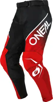 ONeal Hardwear Air Slam, textile pants , color: Black/Red , size: 34