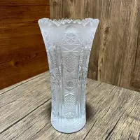 在飛比找Yahoo!奇摩拍賣優惠-日本回流SOGA水晶玻璃花瓶花器13959