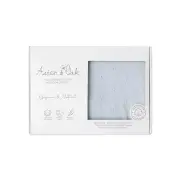 Aster & Oak Organic Heirloom Knitted Baby Boy Gift Set Blue
