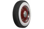Firestone 6.70 X 15 Bias Ply Tyre With 3-1/4" Whitewall TIRFIR670-15W
