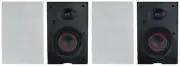 (4) Rockville WA658 6.5" In-Wall Home Speakers w Kevlar Woofer+Silk Dome Tweeter