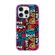 iPhone 16 Pro Impact Case MagSafe Compatible LOVE BY ROMERO BRITTO