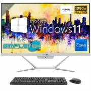 Aio All IN One Touch Screen I7 24 " Full HD Windows 11 8gb 120gb PC Computer_
