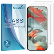 [2 Pack] Google Pixel 9 Pro Tempered Glass Crystal Clear Premium 9H HD Screen Protector by MEZON – Case Friendly, Shock Absorption (Pixel 9 Pro, 9H)