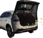 Car Trunk Tent, Van Awning Attachment, Mesh Cover Canopy, Breathable Anti-Gnat Screen, Fit for Truck RV, Black, Long Travel and Camping Hiking AdventureHikingShade Shelter