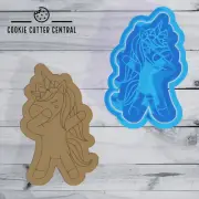 Unicorn Dab Cookie Cutter and Embosser - 8.5cm x 5.5cm