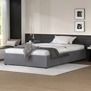 ALFORDSON Bed Frame Storage Gas Lift King Single