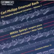 C.P.E. Bach - Complete Keyboard Concertos 7 [New CD]