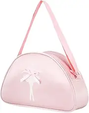 [Healeved] Ballet Dance Bag Adjustable Strap Shoulder Bag for Durable Lightweight Design for Storing Dance Shoes and Clothing Princess Style