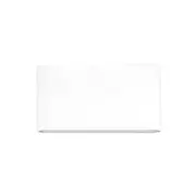 3A Lighting 10W LED Ultra Slim Outdoor Up/Down Wall Light - White - Tri-Colour
