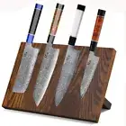 5x TURWHO Chef Knife Japanese VG10 Damascus Steel Kitchen Chief Knife Block Set
