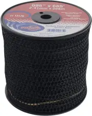 Rotary Item 12175, Trimmer Line .095 Md Spool Black Vortex Line