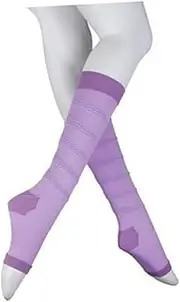 Healvian Open Toe Compression Socks Thigh Size Us 5-8.5 Uk Eu Leg Slimming Stockings