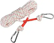 Escape Safety Rope - Steel Core Cord, Portable Rescue Tool | Multi-Functional Climbing Supports Descent During Camping, Hiking, Construction Sites, Outdoor Survival, Fire Evacuation