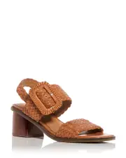 Gentle Souls by Kenneth Cole Women's Madylyn Woven Slingback Sandals