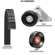 Serpentine Belt Drive Component Kit-FLEX Dayco D60930K1