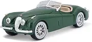 Finished Scale Model Simulation 1:24 for Jaguar XK 120 1951 Retro Roadster Die-cast Alloy Car Model Mini Vehicle Model Exquisite Collection Holiday Presents Presents Ornaments(Green)