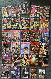 Fender Frontline-1990-2000-30issues-BECK, JACO, ERIC,STRATS,TELES-over 8lbs-MINT
