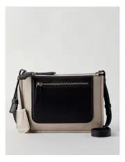 [Trent Nathan] Martina Crossbody Bag in Stone/Black