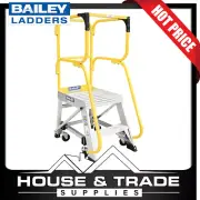 Bailey Platform Ladder Order Picker 55cm Industrial Aluminium LADDERWELD FS13873