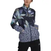 Adidas Farm Rio Track Jacket Size UK 6 XS Floral AOP Trefoil Farrio Windbreaker