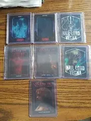 2023 Stranger Things Zerocool 7 Card Insert Lot