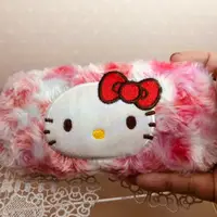 在飛比找蝦皮購物優惠-日本帶回來的Hello Kitty玫瑰捲毛眼鏡盒