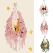 Stuffy Hammock Cotton Rope Stuffed Animal Toy Hammock Large Capacity xiIHF