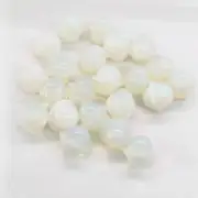 20PCS Opal Stone Mini Planet Spacecraft Ornament Healing Decoration