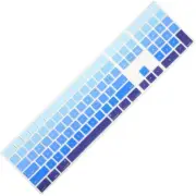Ombre Blue Cover for Apple iMac Magic Wireless Keyboard with Numeric Keypad M...