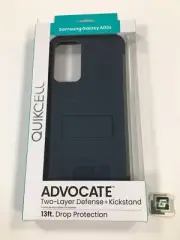 New QUIKCELL ADVOCATE Protective Case for SAMSUNG GALAXY A03s - SLATE BLUE
