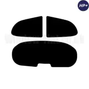 For Mitsubishi Colt 3-door 04-07 Carbon Pre Cut Window Tint 35% Light 2-ply HP+