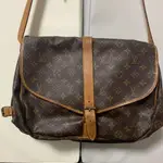 LOUIS VUITTON 路易威登 肩背包 M42254 老花MONOGRAM SAUMUR 日本直送 二手