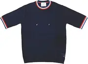 デマルキ(De Marchi) Demaruki Camo x DeMarchi Pullover Sweater, Men's Knit Tee, Navy