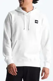 The North Face Heavyweight Logo Hoodie in Tnf White/Tnf Black at Nordstrom, Size X-Large