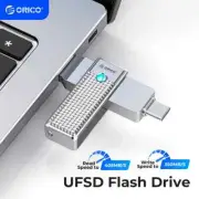 ORICO UFSD 405MB/S 2 in 1 Dual Flash Drive High Speed Pen Drive OTG Type C USB A