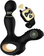 360° Rotating Vibrating Anal Plug, G-spot Anal Butt Plug Dildo Sex Toy for Men Vibrator Stimulator with Powerful Modes, Prostate Massager Anal Vibrator Remote Control Adult Sex Toys