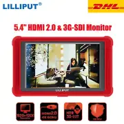 Lilliput FS5 5.4" Full HD Camera Video Monitor HDMI 2.0 &3G-SDI for Camera DSLR