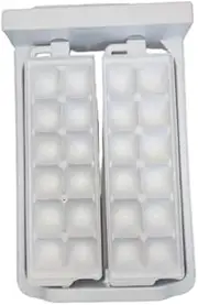 Compatible with LG Genuine Fridge (Freezer) Double Ice Cube Twist Tray Assembly, Ice - Part Number AJP32924901