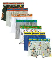 [Stella McCartney Kids] Stella McCartney Kids Set of 7 cotton-blend jersey briefs Y 4 multicoloured