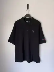 Raf Simons x Fred Perry Oversized Polo - Size Medium - Black - NEW