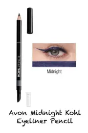 Avon Midnight Kohl Eyeliner Pencil With smudger