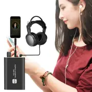 Mini HIFI Headphone Amplifier Earphone AMP for Digital Devices with 3.5mm Audio