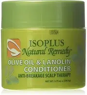 Isoplus Natural Remedy Olive Oil/Lanolin Conditioner, 4 Ounce