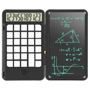 NEWYES 6 inch Calculator Writing Tablet Portable Smart LCD Graphics Handwriting Pad Board drawing with rechargeable-Black