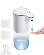 Automatic Soap Dispenser Touchless-Rechargeable,Liquid soap Dispenser-4 Adjus...